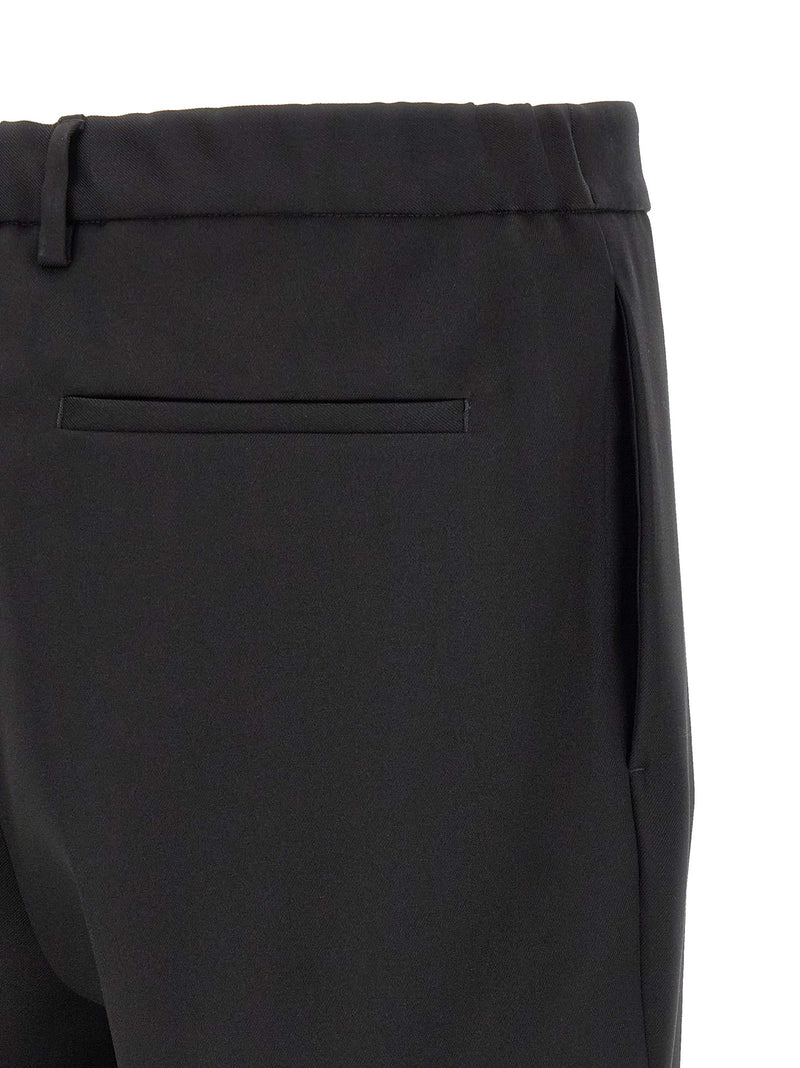 Jil Sander Black Polyester Dress Pants