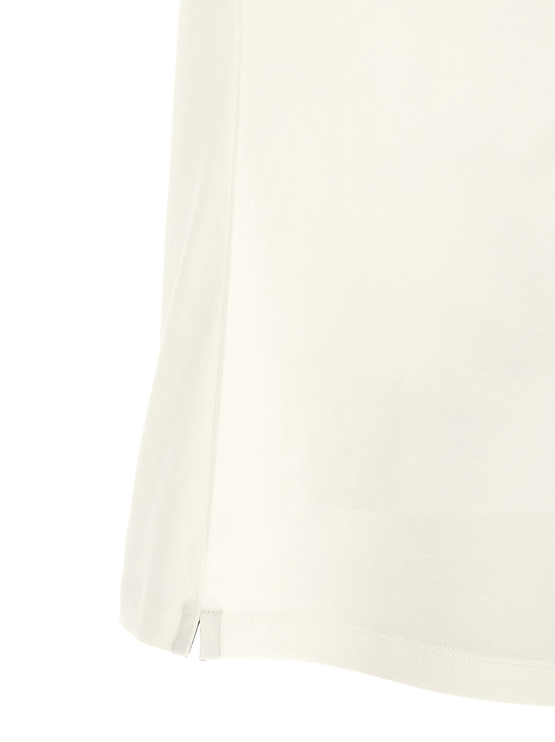 Brunello Cucinelli White Cotton T-Shirt