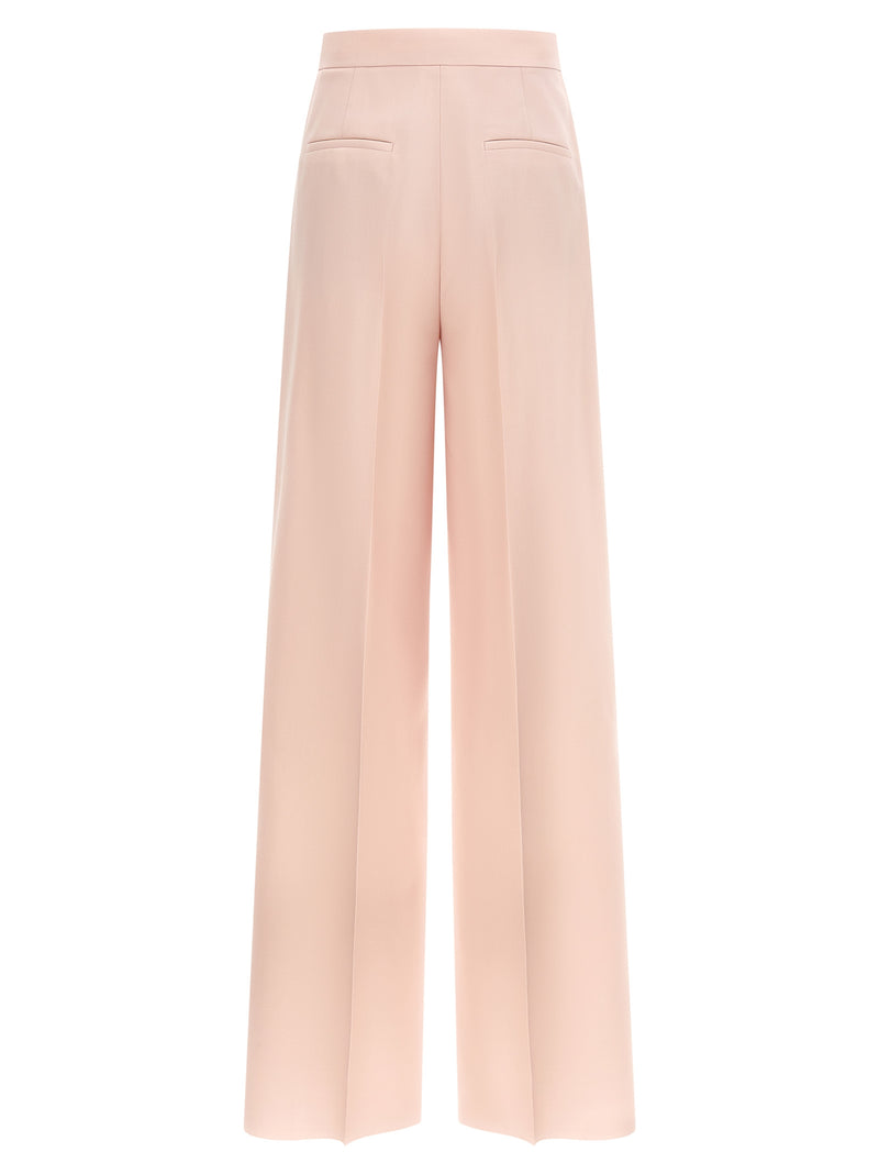 Max Mara Multicolor Virgin Wool Casual Pants