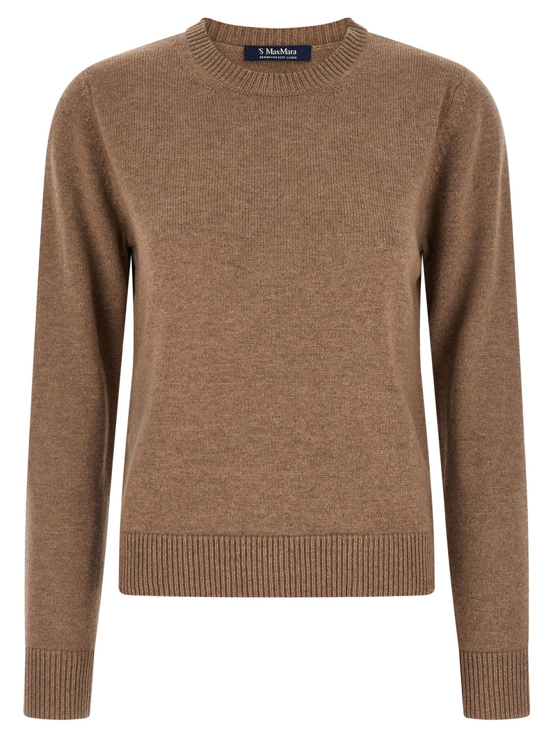 'S Max Mara Brown Wool Cardigan