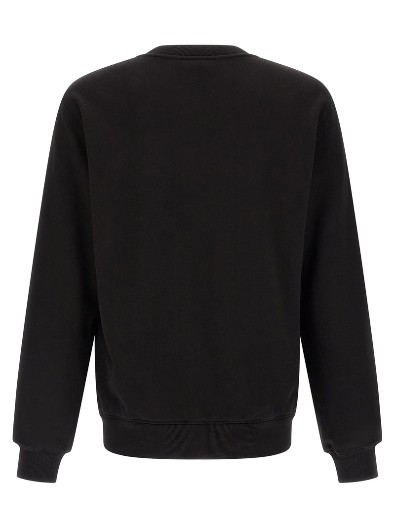 Dolce & Gabbana Black Cotton Sweatshirt