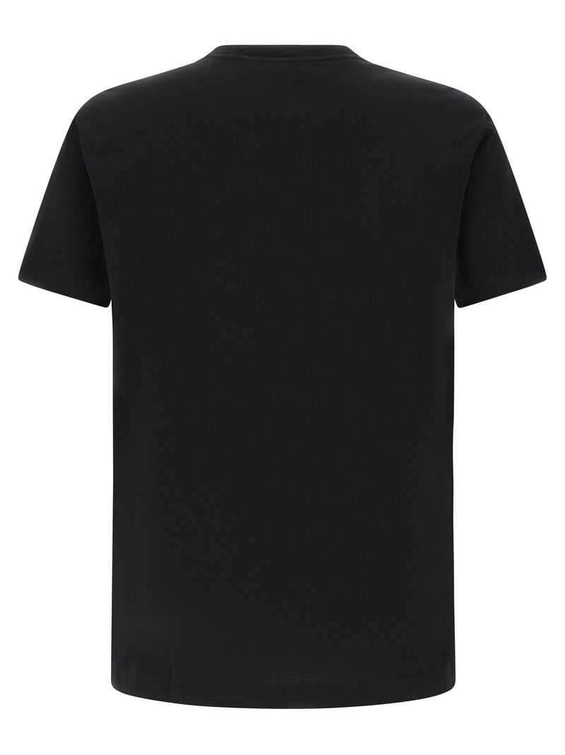 Dolce & Gabbana Black Cotton T-Shirt
