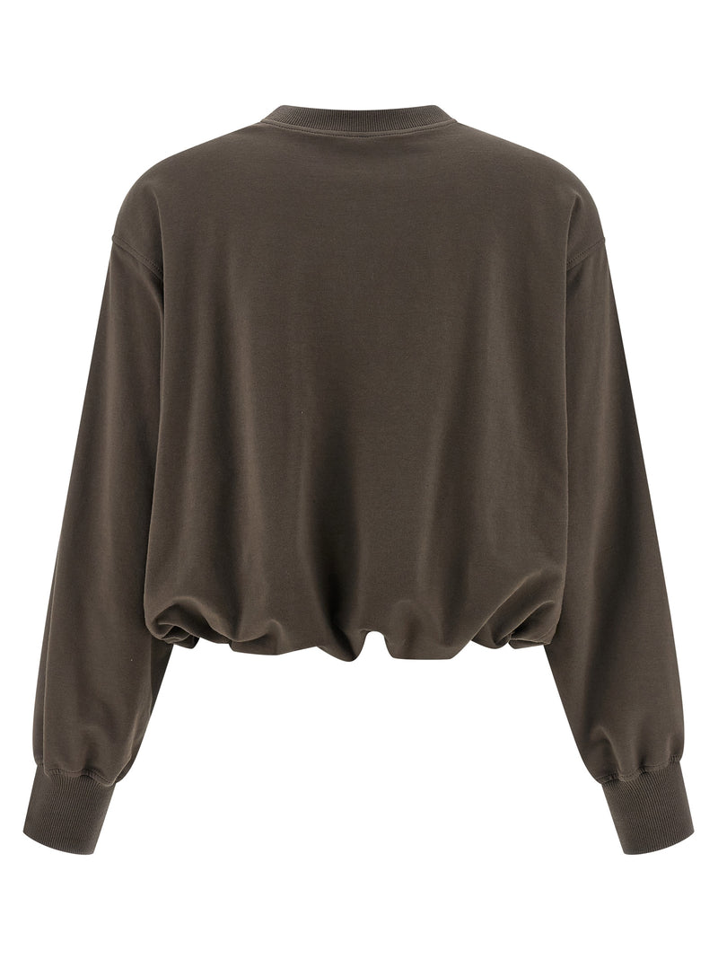 Brunello Cucinelli Brown Cotton Sweatshirt