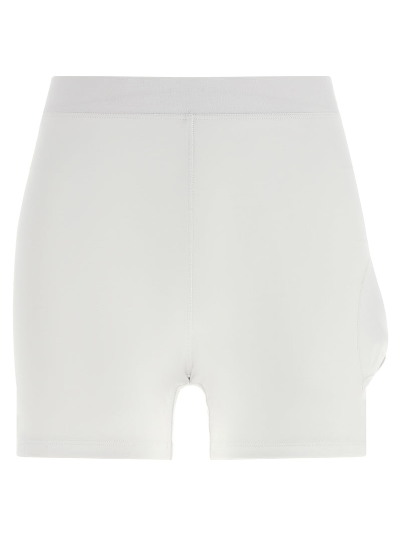 Brunello Cucinelli White Cotton Short Dress