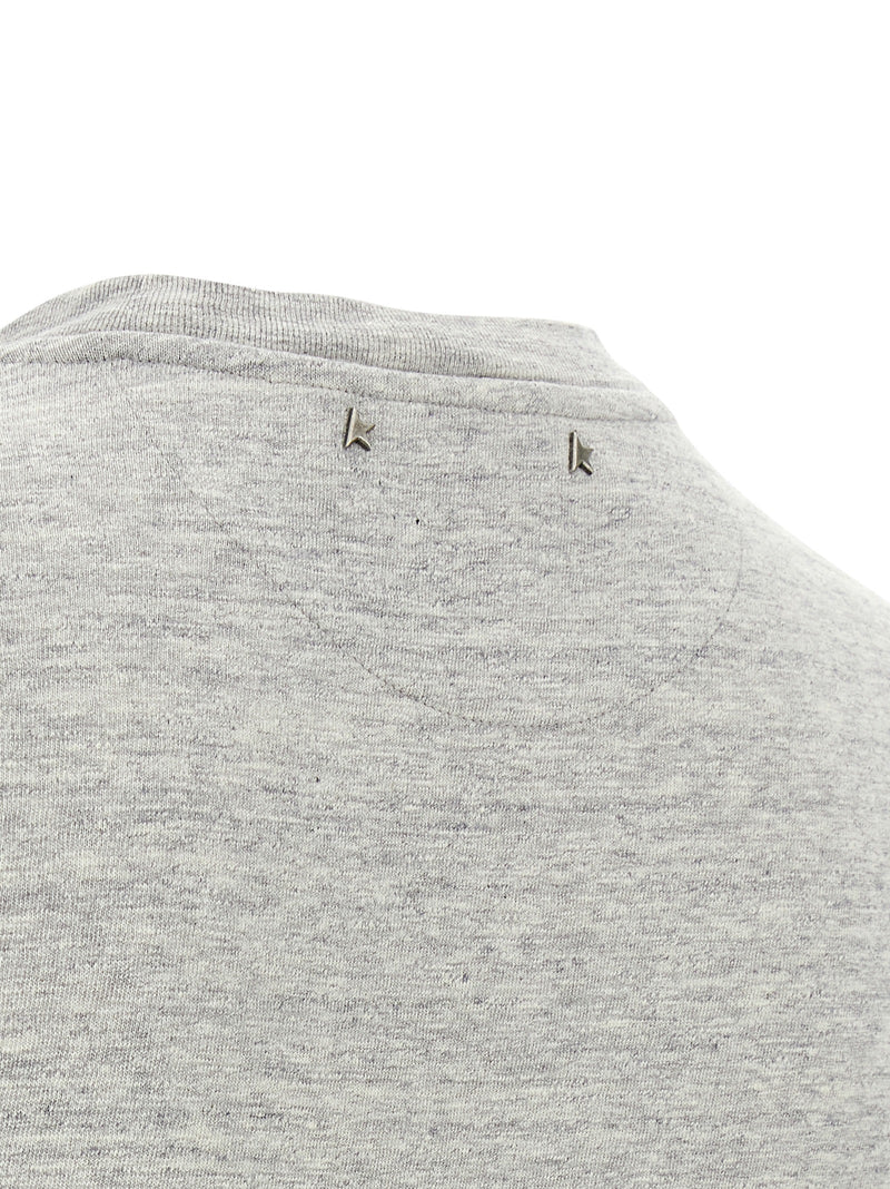 Golden Goose Gray Cotton T-Shirt