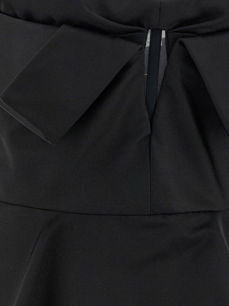 Alexander McQueen Black Polyester Tank Tops