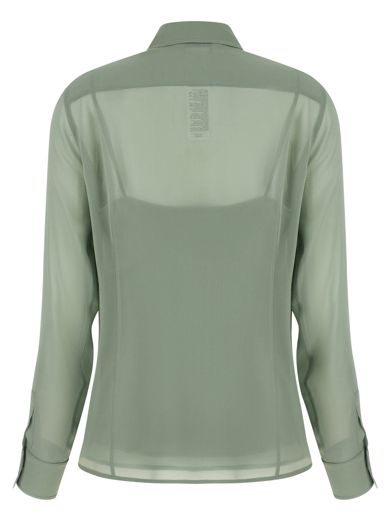 Max Mara Bicolor Silk Blouse