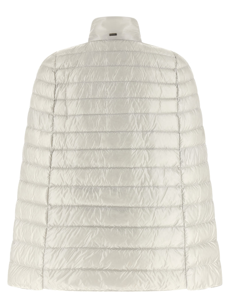 Herno Gray Polyamide Full-Length Jacket