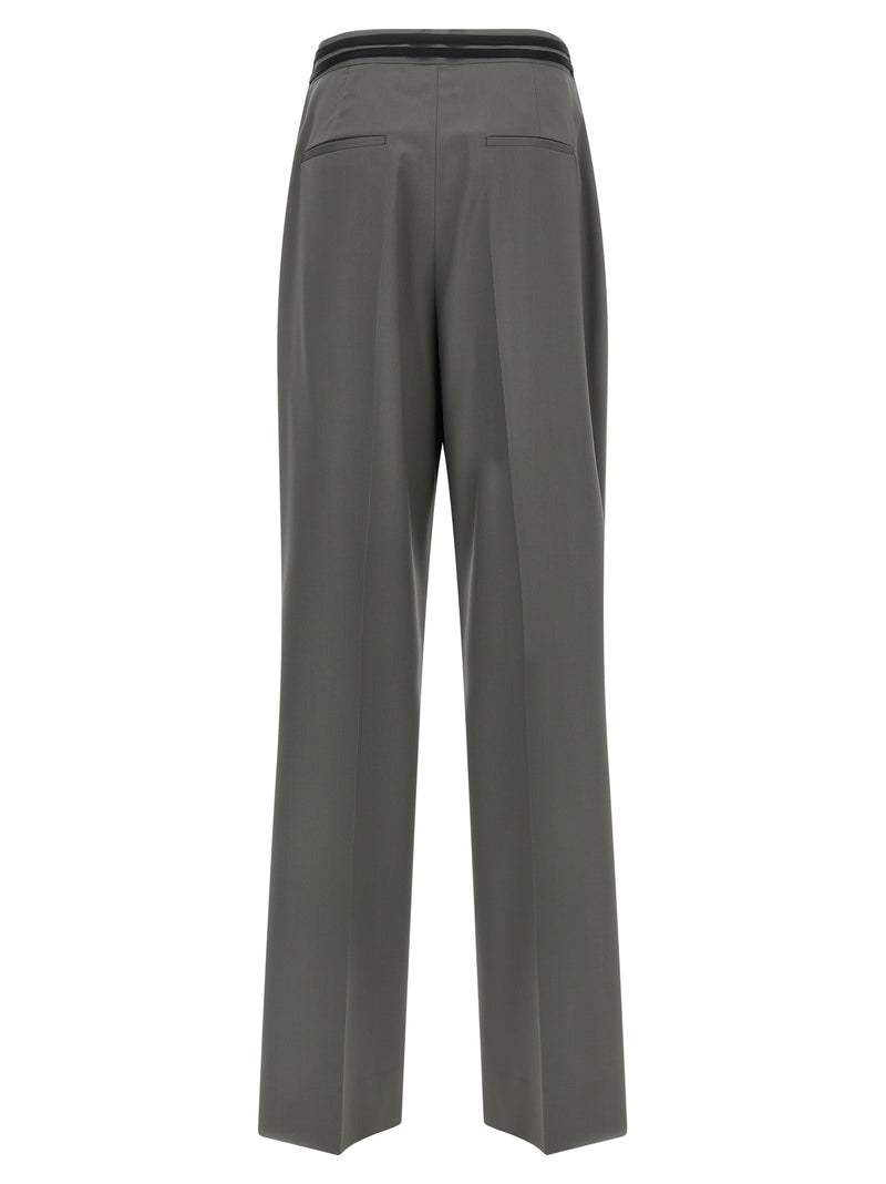 Armarium Gray Virgin Wool Dress Pants