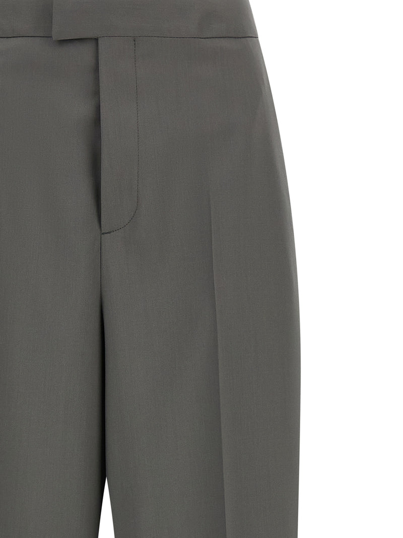 Armarium Gray Virgin Wool Dress Pants