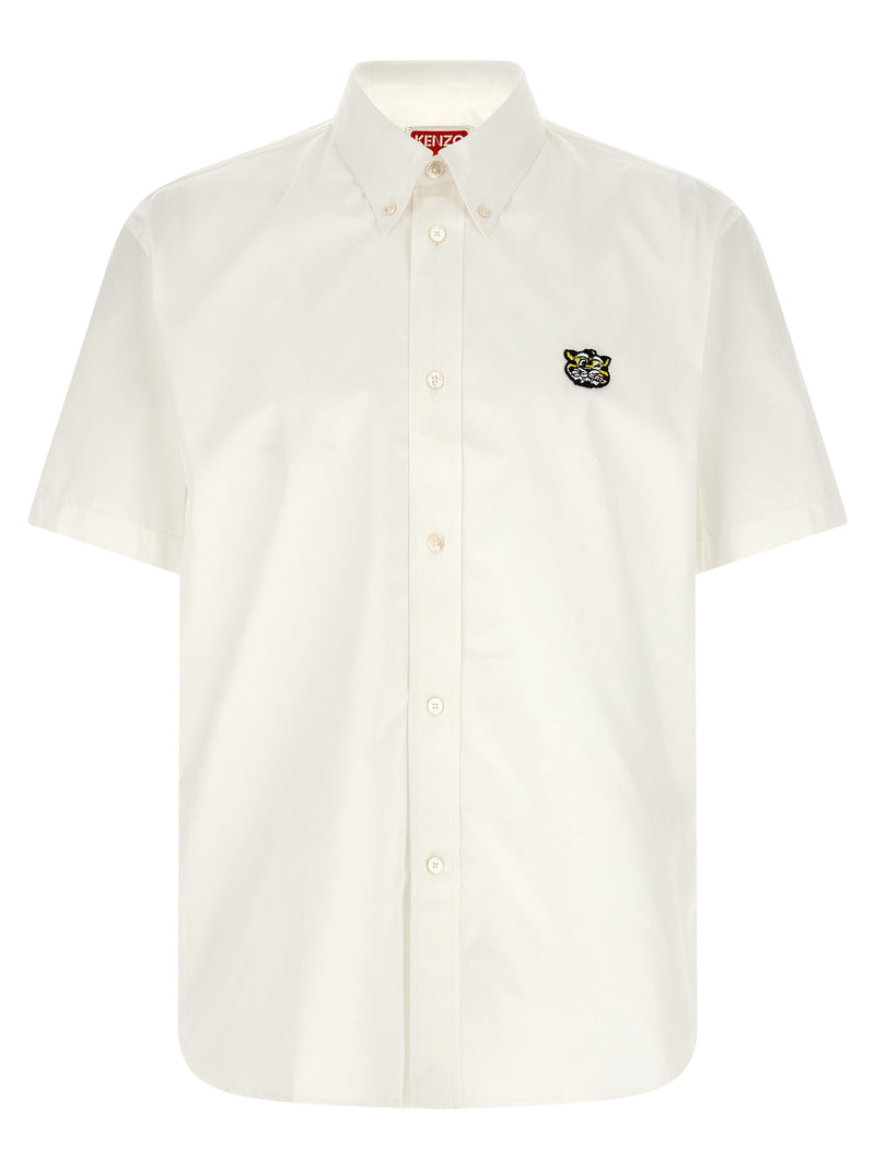 Kenzo White Cotton Blouse