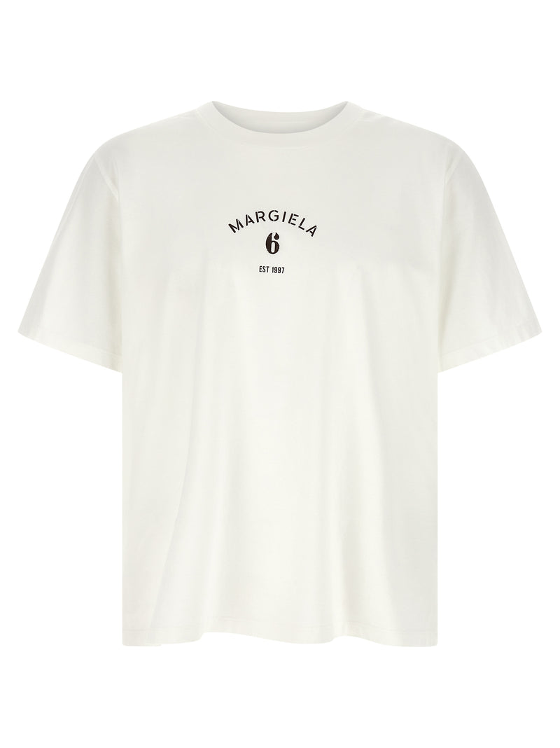 MM6 Maison Margiela White Cotton T-Shirt