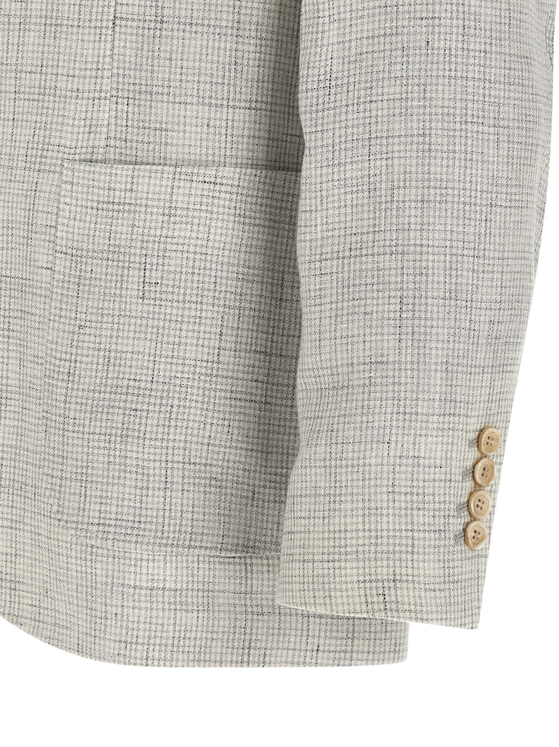 Brunello Cucinelli Beige Linen Blazer