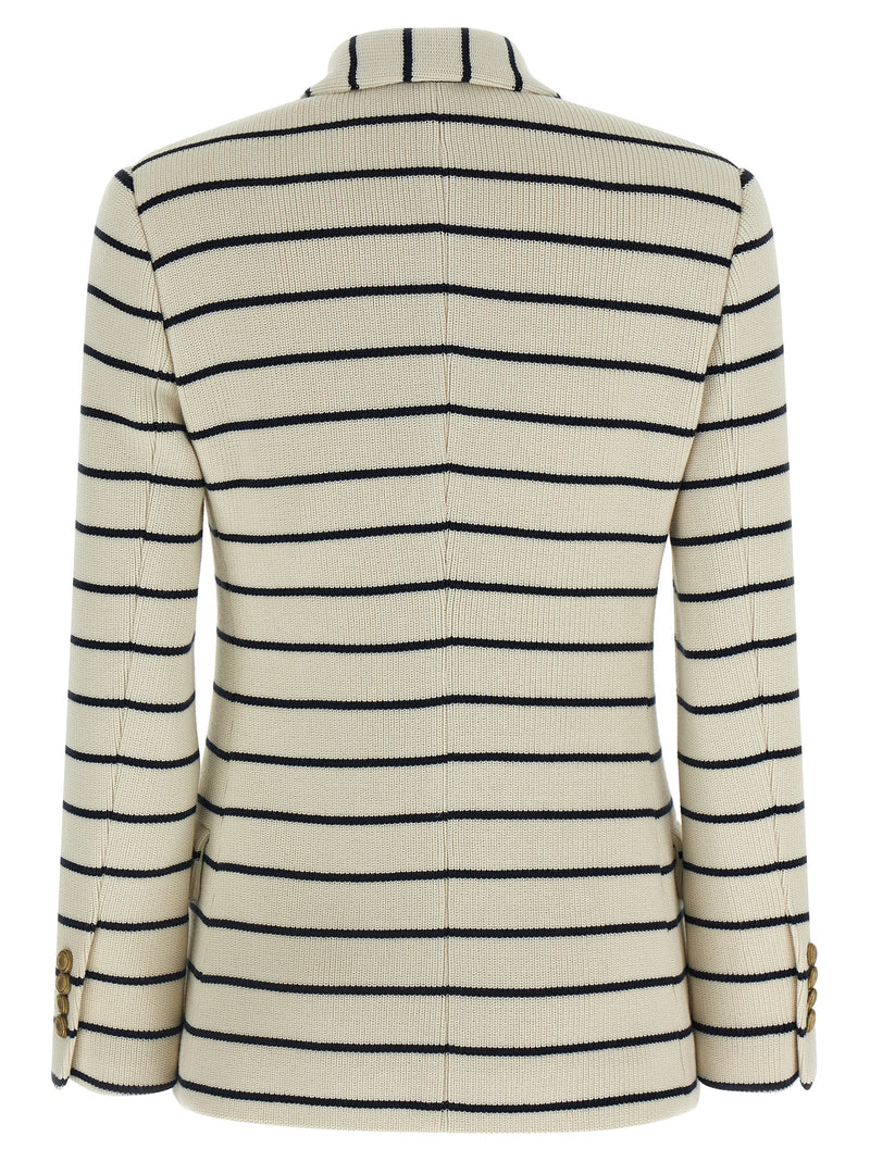 Brunello Cucinelli Blue Cotton Blazer