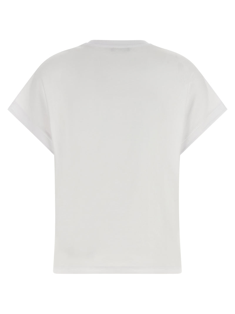 Balmain White Cotton T-Shirt