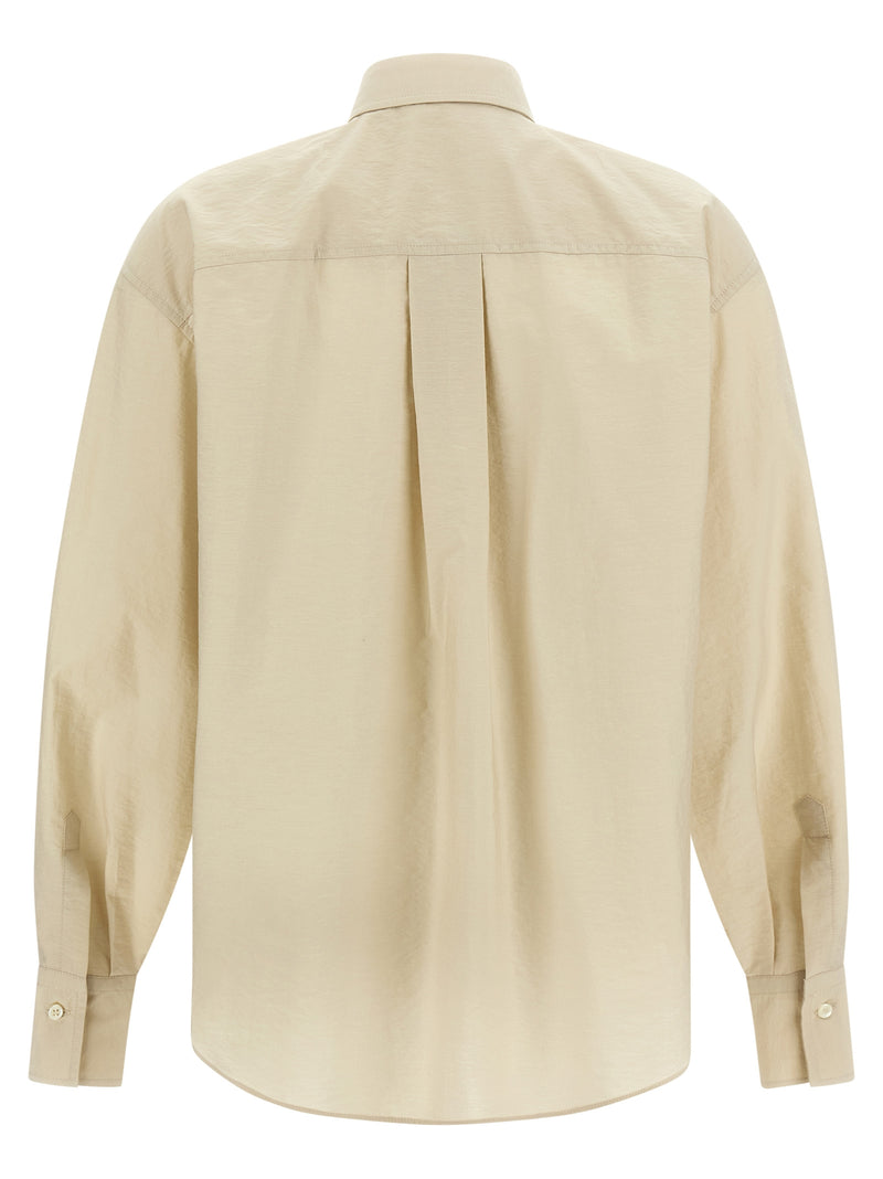 Brunello Cucinelli Beige Cotton Blouse
