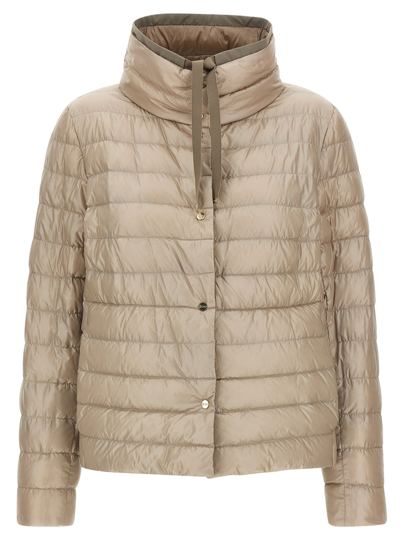 Herno Brown Polyamide Full-Length Jacket