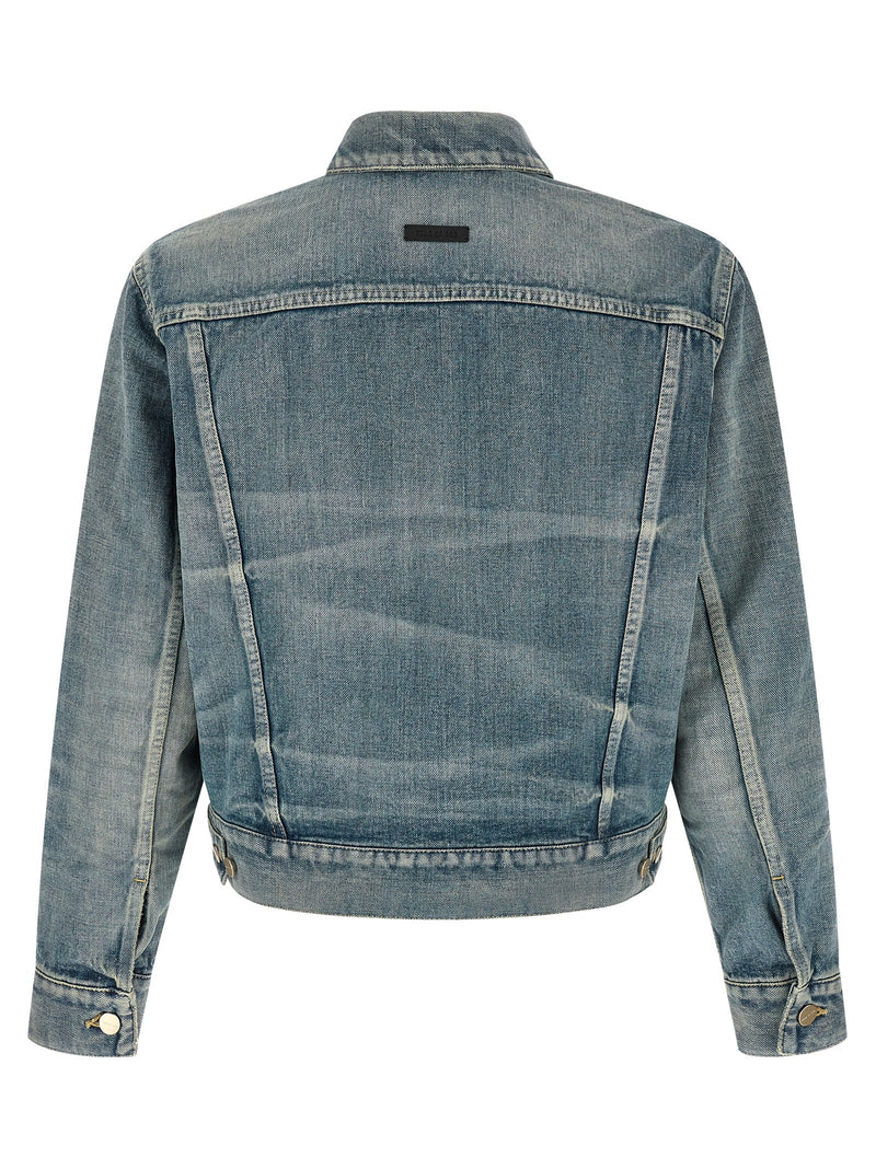 Fear Of God Blue Cotton Denim Jacket