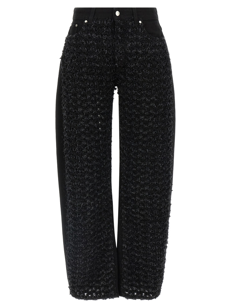 Stella McCartney Black Cotton Jeans Denim