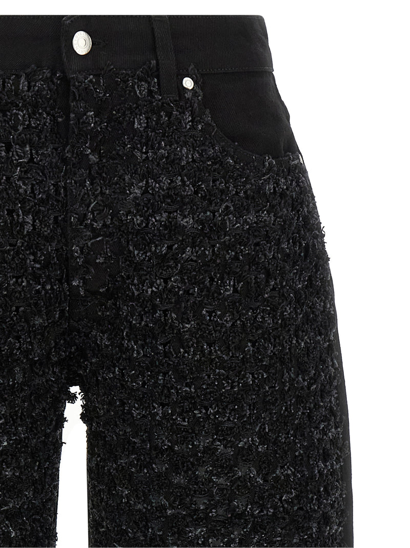 Stella McCartney Black Cotton Jeans Denim