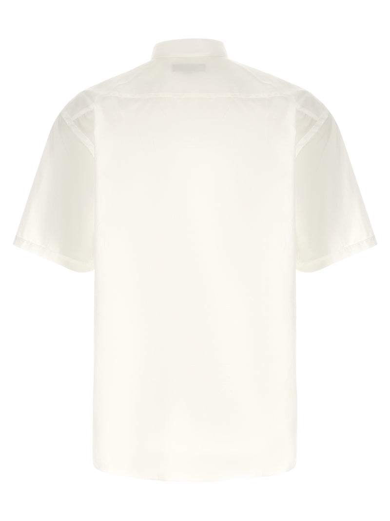 Comme Des Garçons White Cotton Blouse