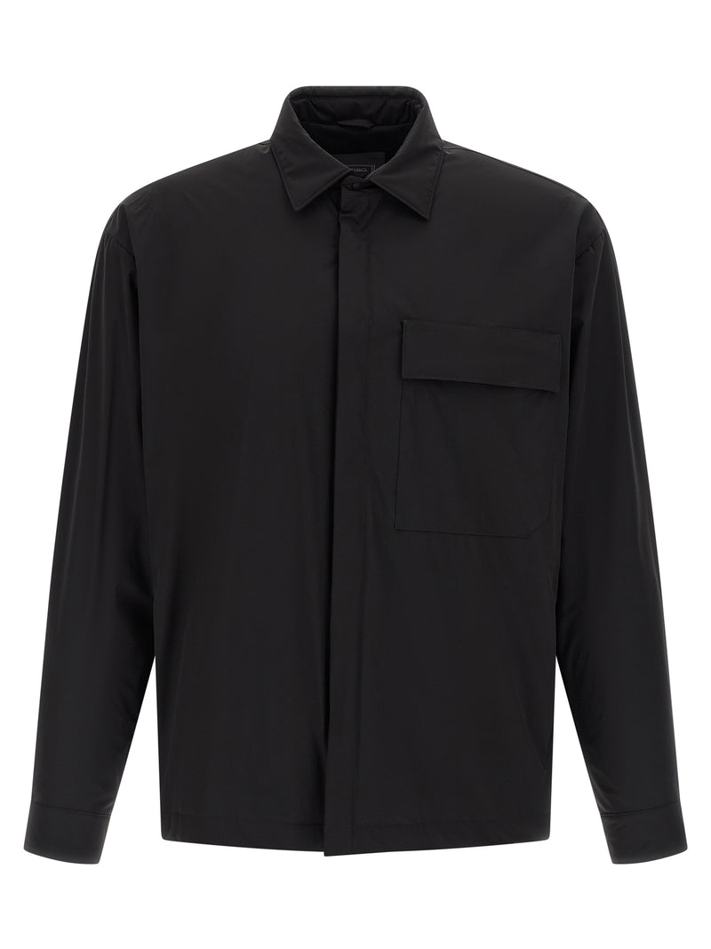Herno Black Polyamide Shell Jacket