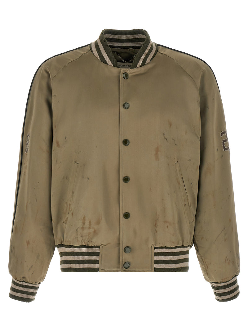 Golden Goose Bicolor Acetate Bomber