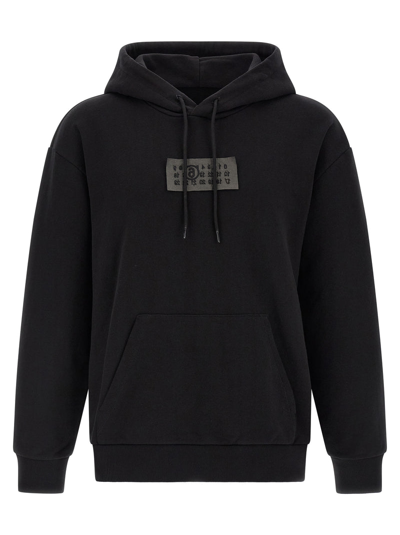 MM6 Maison Margiela Black Cotton Sweatshirt