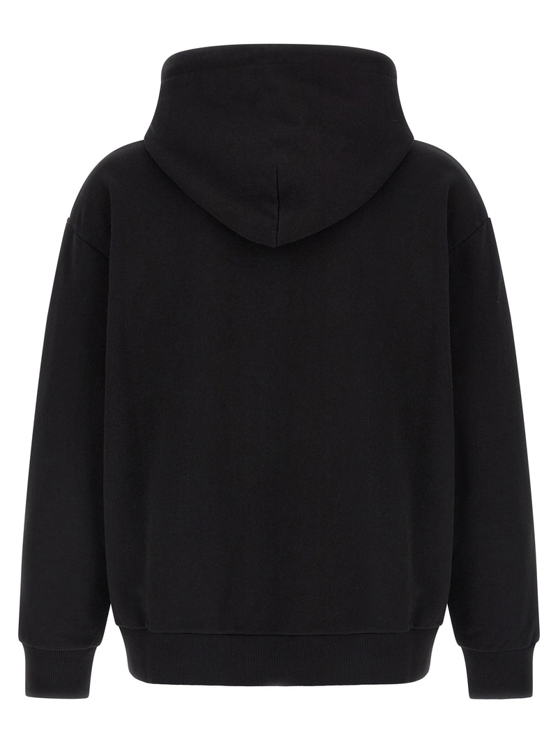 MM6 Maison Margiela Black Cotton Sweatshirt