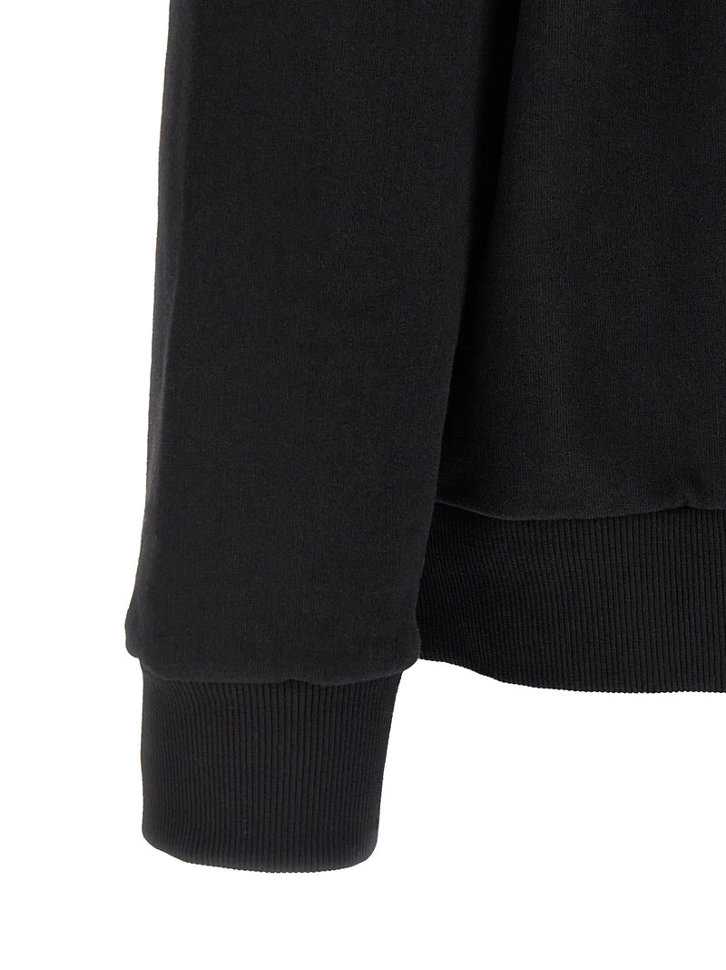 MM6 Maison Margiela Black Cotton Sweatshirt