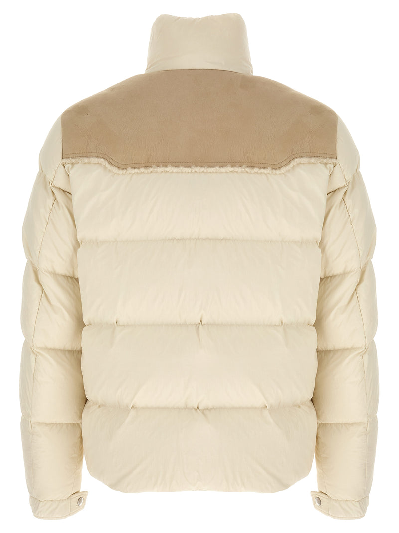 Moncler Beige Polyamide Full-Length Jacket