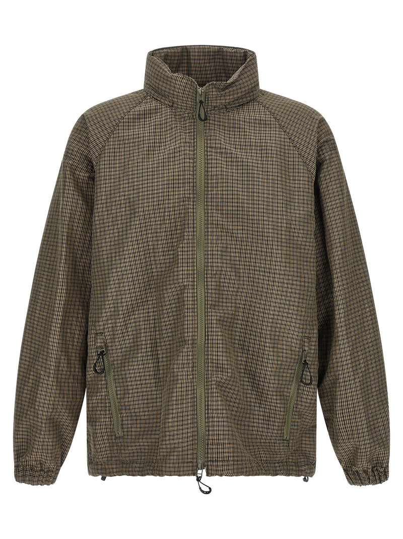 Comme Des Garçons Bicolor Linen Shell Jacket