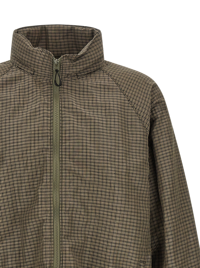 Comme Des Garçons Bicolor Linen Shell Jacket