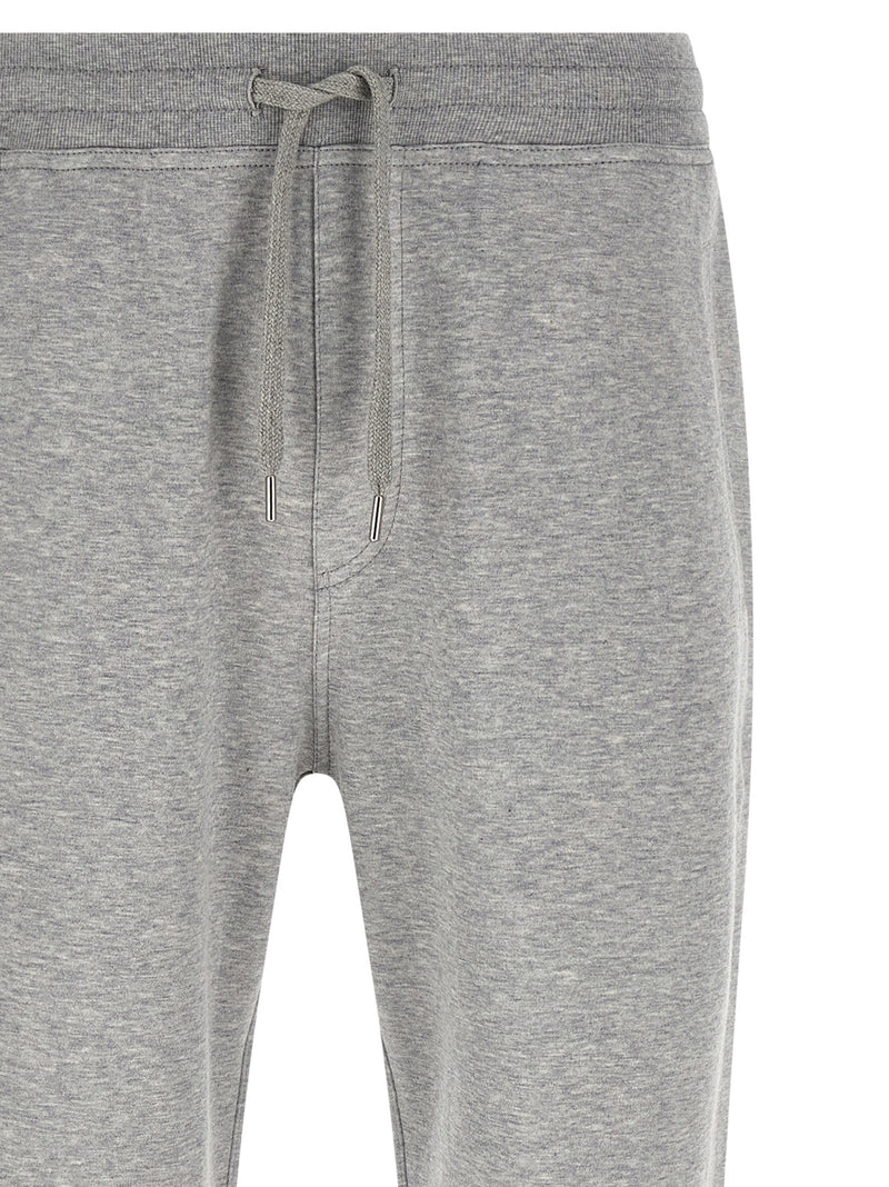 Brunello Cucinelli Gray Cotton Athletic Pants