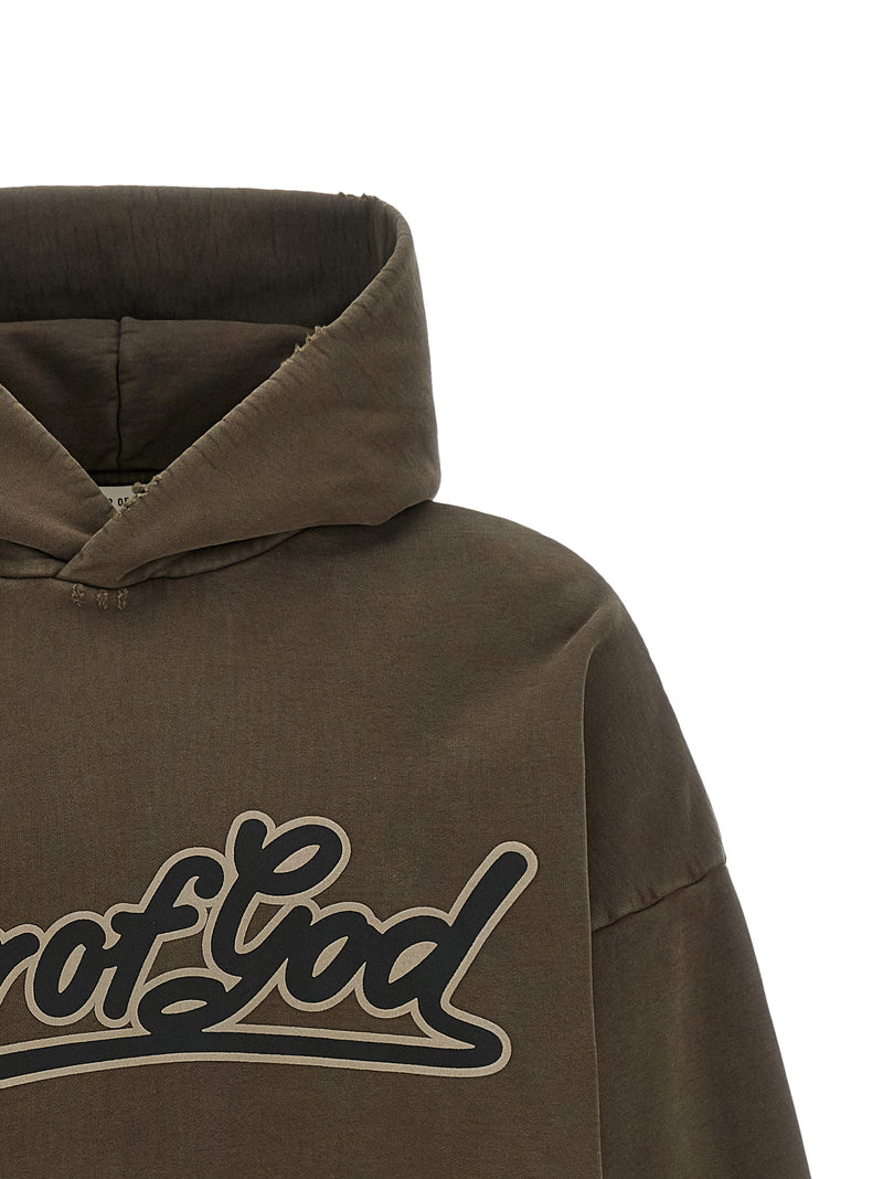 Fear Of God Brown Cotton Sweatshirt