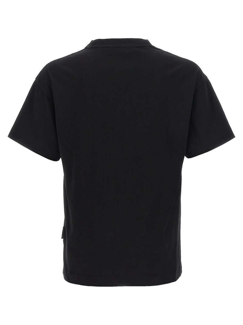 Palm Angels Black Cotton T-Shirt
