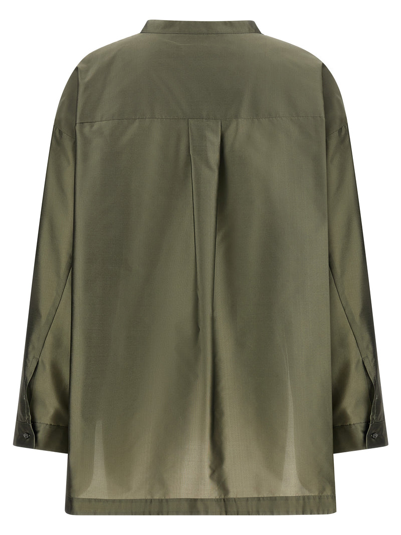 'S Max Mara Bicolor Polyester Blouse