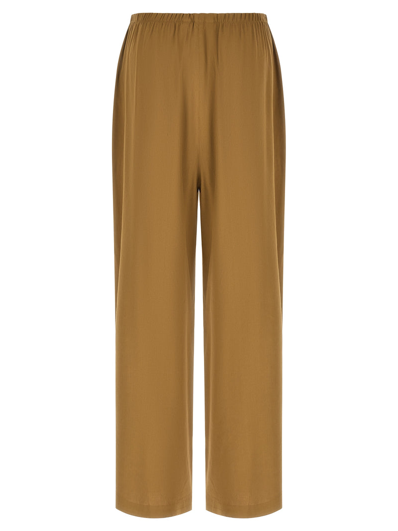 Max Mara Beige Linen Casual Pants