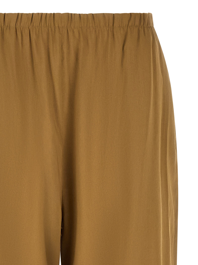 Max Mara Beige Linen Casual Pants