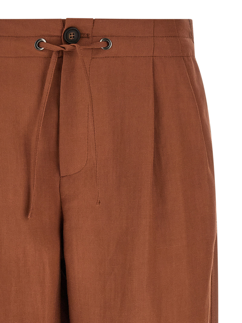 Brunello Cucinelli Multicolor Viscose Casual Pants