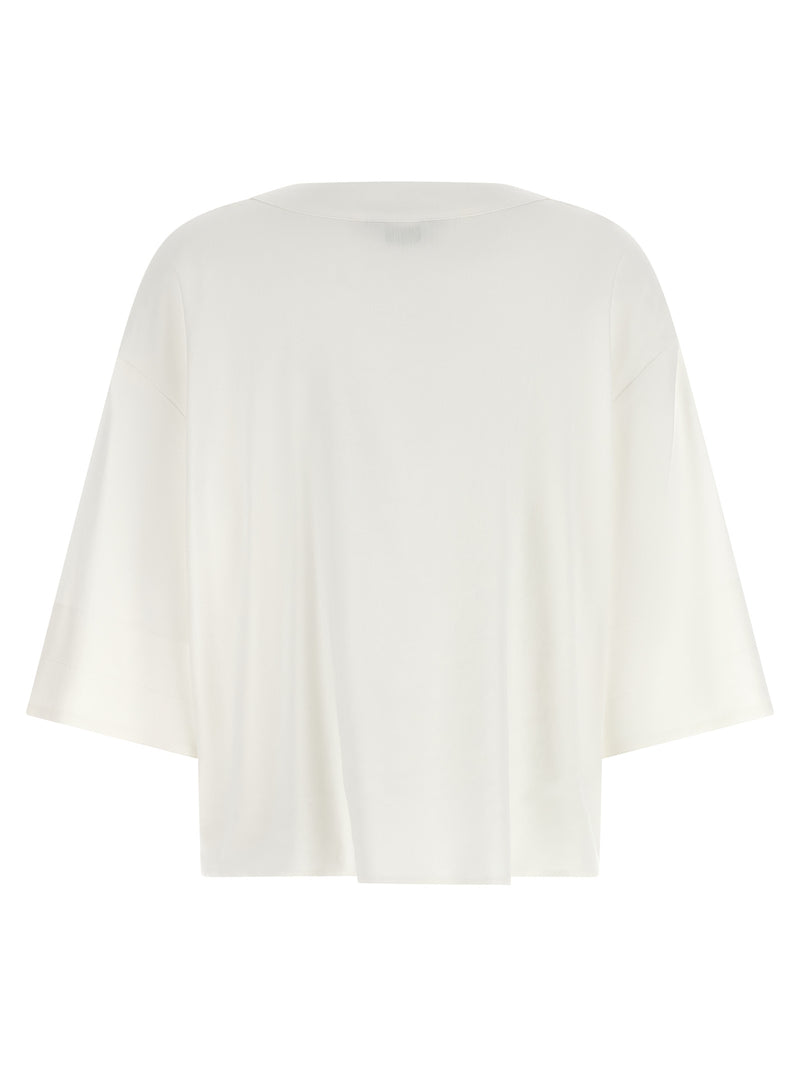 Max Mara White Linen Blouse
