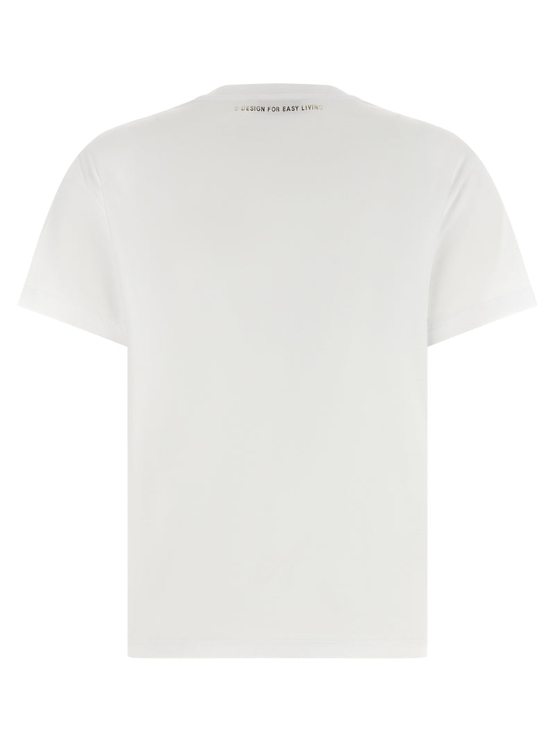 'S Max Mara Gold Cotton T-Shirt