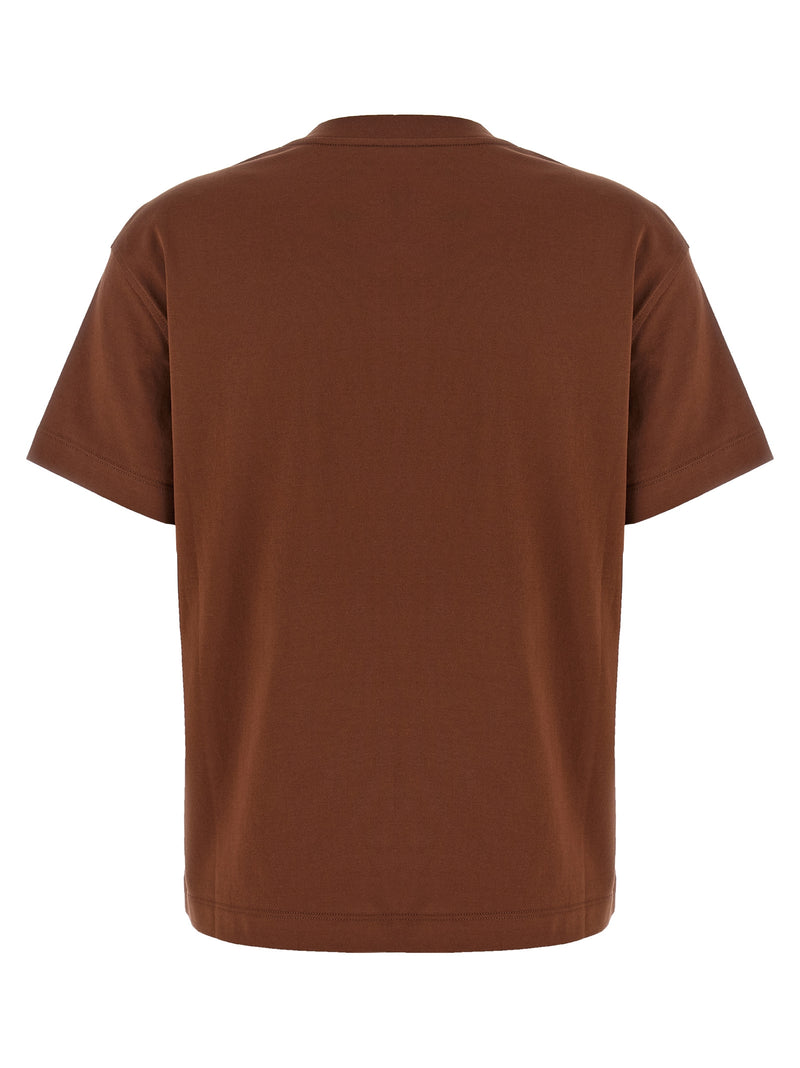 Brunello Cucinelli Brown Cotton T-Shirt