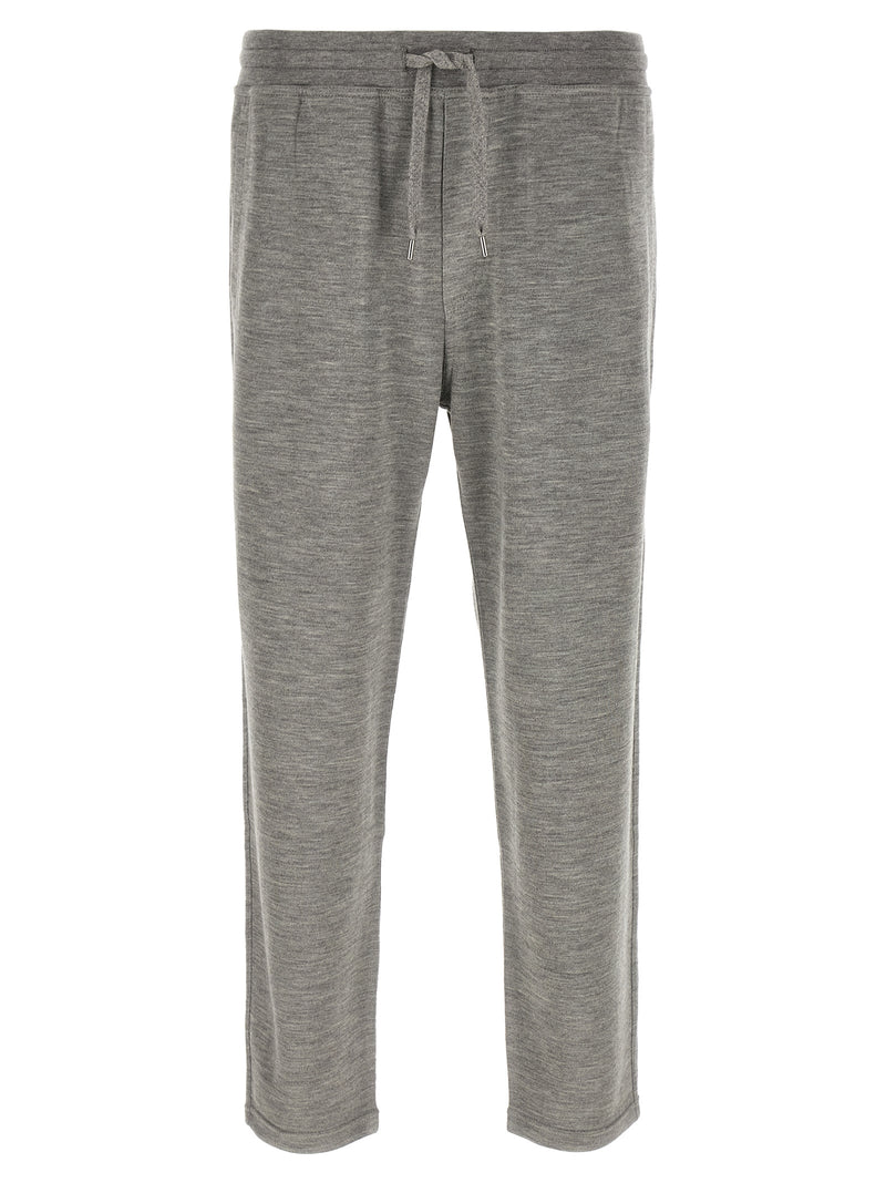 Brunello Cucinelli Gray Cashmere Joggers (Workout Pants)