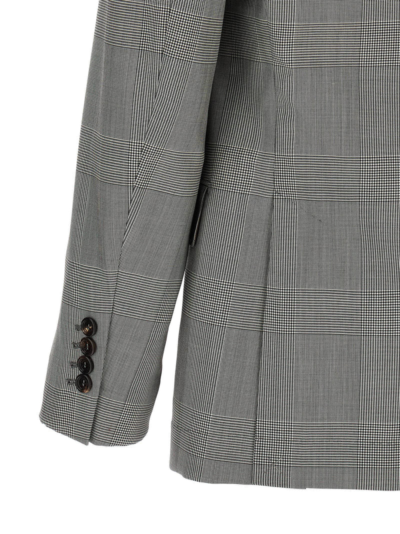 Brunello Cucinelli Gray Virgin Wool Blazer