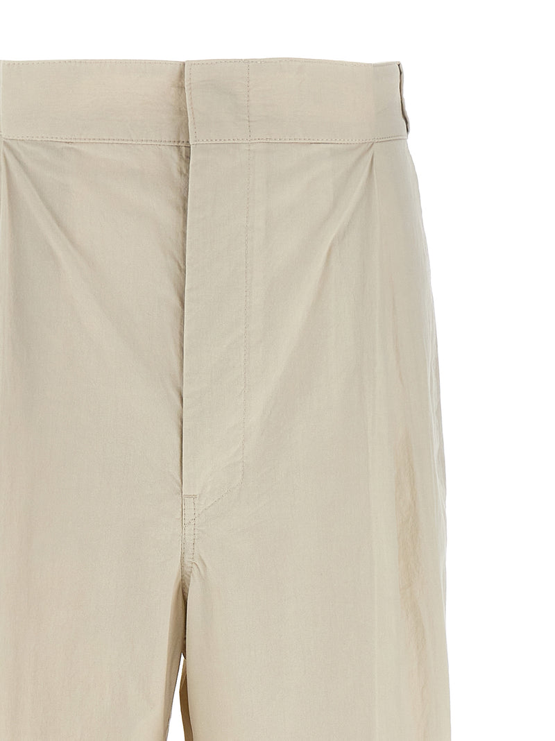 Maison Margiela Beige Cotton Casual Pants