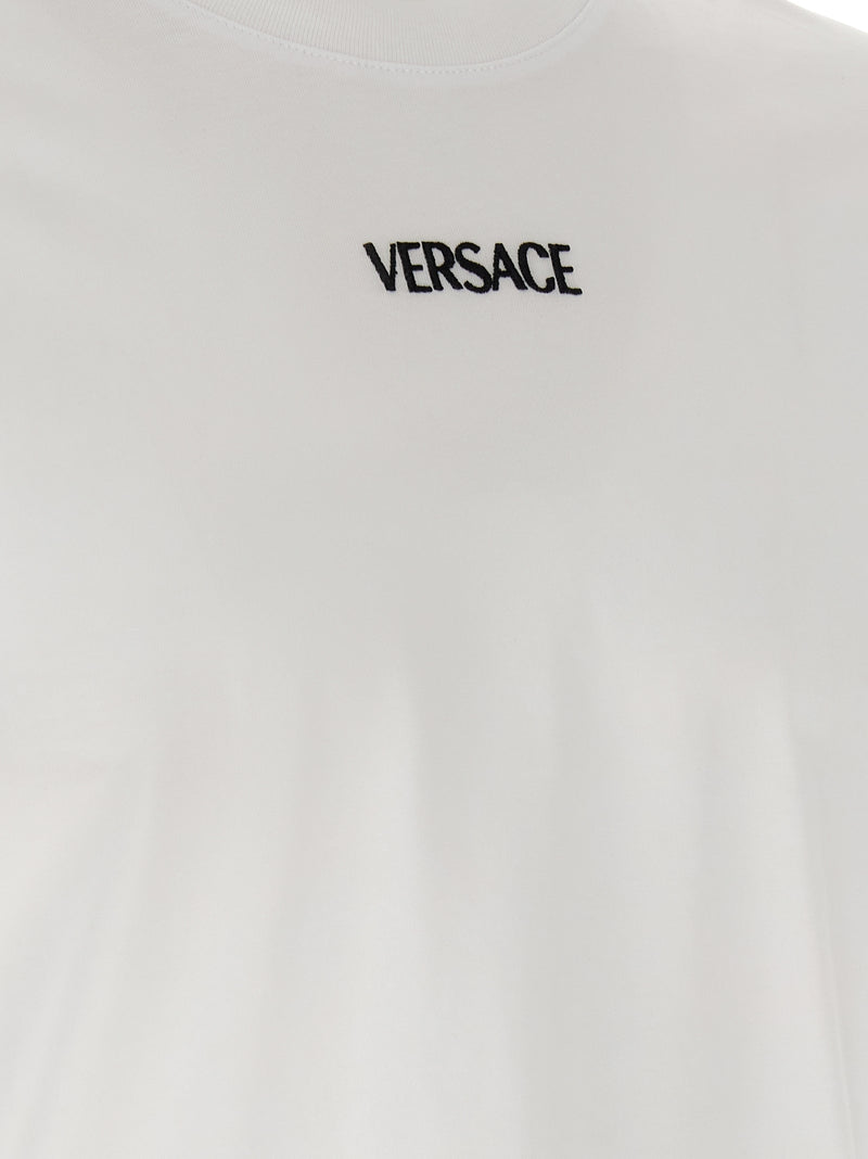 Versace White Cotton T-Shirt