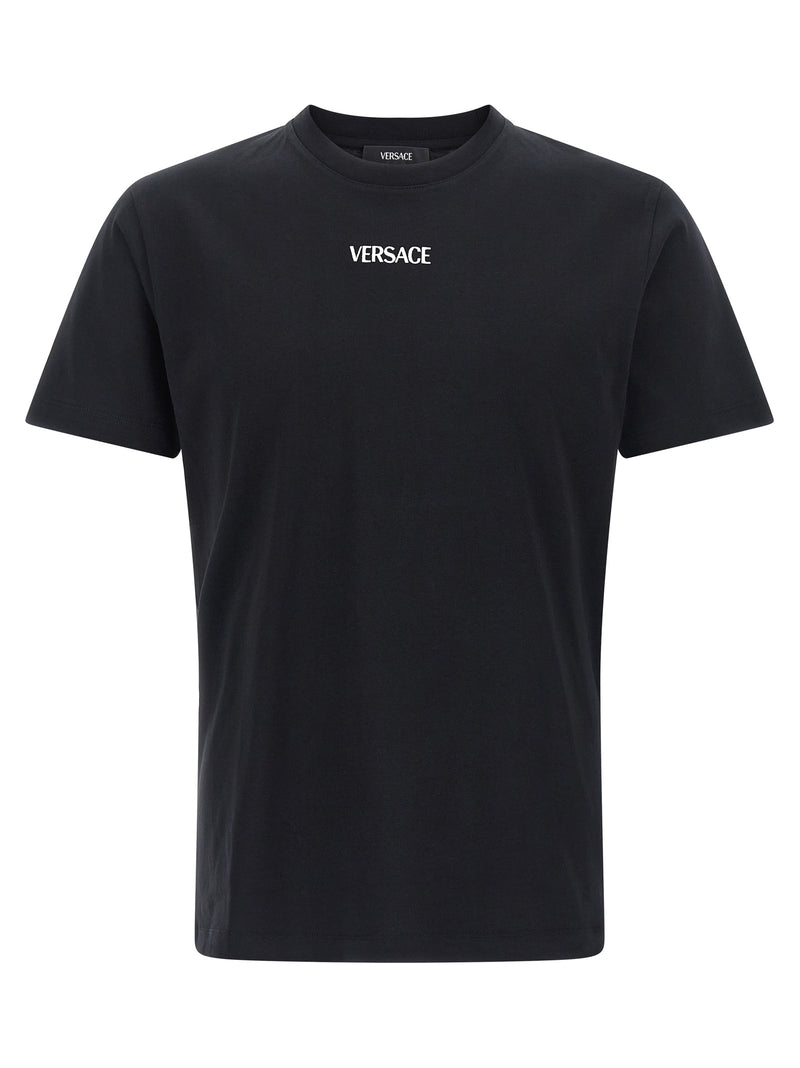 Versace Black Cotton T-Shirt