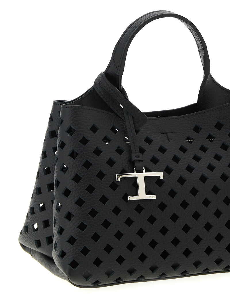 Tod's Black Calfskin Handbag
