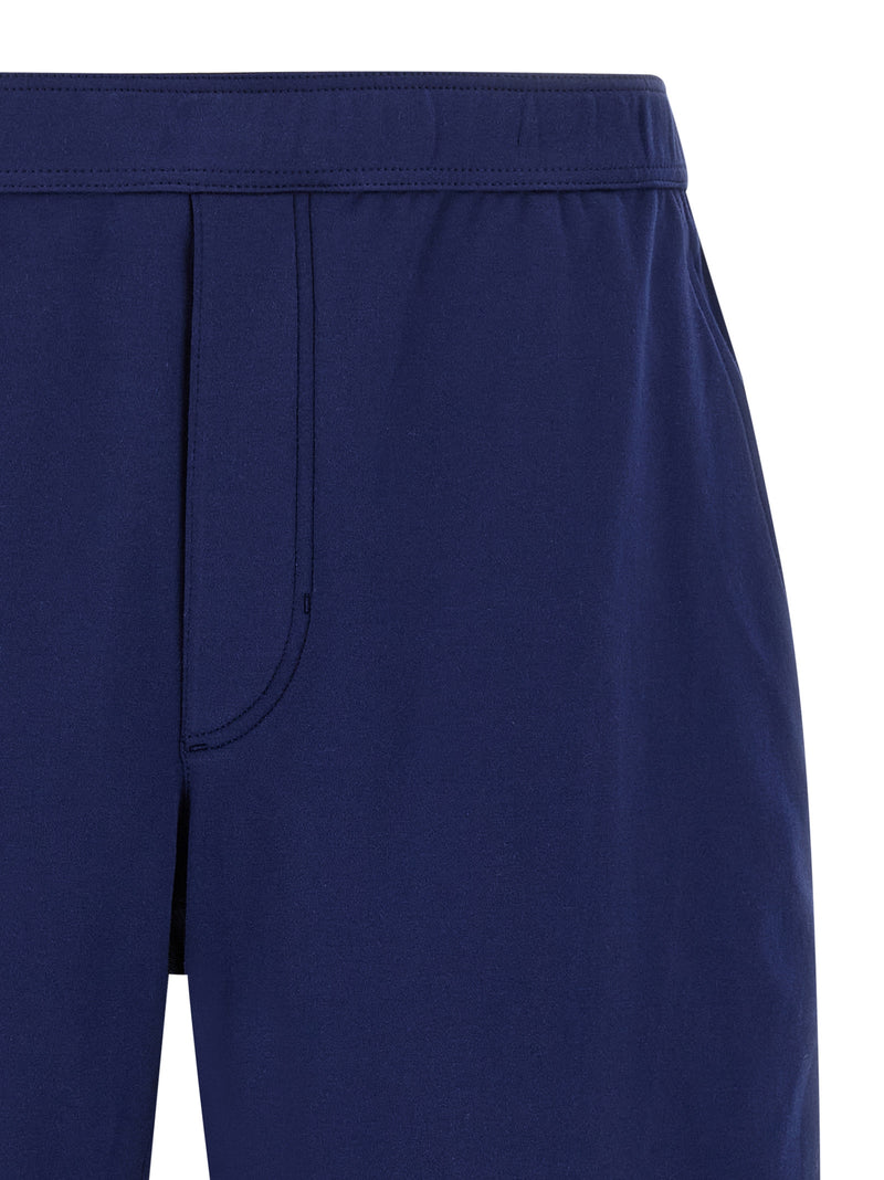 Brunello Cucinelli Blue Cotton Bermuda Shorts